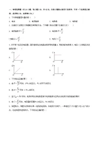 北京市顺义区2023_2024学年高二物理上学期10月月考试题含解析