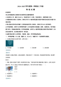 江苏省徐州市2024-2025学年高三上学期11月期中考试物理试卷（Word版附答案）