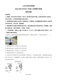 2025届山东名校考试联盟高三上学期期中检测物理试卷+答案