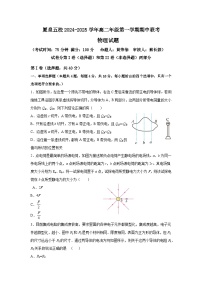 福建省厦门市、泉州市五校2024-2025学年高二上学期11月期中联考物理试题（Word版附解析）