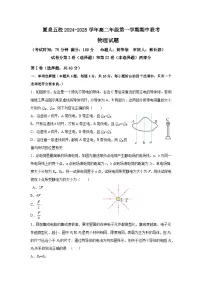 福建省厦门市、泉州市五校2024-2025学年高二上学期11月期中联考物理试题（Word版附解析）