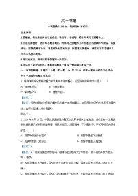 2024-2025学年广东省部分学校高一(上)11月期中物理试卷（解析版）