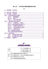 第41讲   电学实验必须熟练掌握的基本技能（讲义）（解析版）-2025年高考物理一轮复习讲练测（新教材新高考）