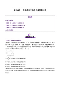 第54讲   电磁感应中的电路及图像问题（练习）（原卷版）-2025年高考物理一轮复习讲练测（新教材新高考）