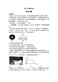 【山东卷】山东省泰安市2024-2025学年高三上学期11月期中考试（11.13-11.15）物理试卷