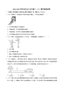 北京市第五十五中学2024-2025学年高三上学期期中物理试卷