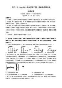 安徽省十联考合肥一中2024-2025学年高三上学期11月联考物理试卷（PDF版附解析）