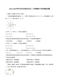 2024-2025学年北京市通州区高二上学期期中考试物理试题（含答案）