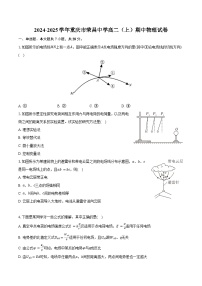 2024-2025学年重庆市荣昌中学高二（上）期中物理试卷（含答案）