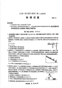 2025届安徽省江淮十校高三上学期11月第二次联考物理试题