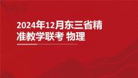 2025届黑龙江省哈尔滨市东北三省精准教学高三上学期112月联考（一模）物理试题