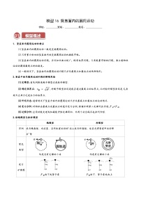 模型16 竖直面内的圆周运动 -高考物理热点模型突破训练