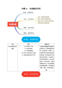 专题16  电场能的性质-2025年高考物理热点知识讲练与题型归纳（全国通用）