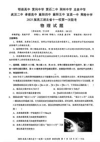 湖北省十一校2025届高三上学期第一次六科暨12月联考-物理试卷+答案