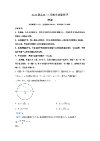 2024-2025学年河南省华大联考高三(上)11月期中物理试卷(解析版)