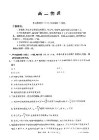 广东省湛江市2024-2025学年高二上学期11月期中考试物理试题