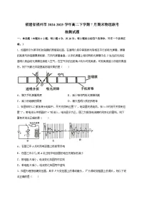 福建省福州市2024-2025学年高二下学期7月期末物理联考检测试题（含答案）