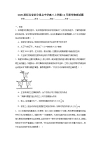 2025届河北省部分重点中学高三上学期12月联考物理试题
