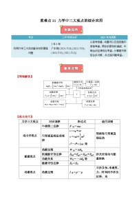 重难点11 力学中三大观点的综合应用-2025年高考物理 热点 重点 难点 专练（广东专用）