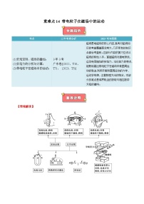 重难点14 带电粒子在磁场中的运动-2025年高考物理 热点 重点 难点 专练（广东专用）