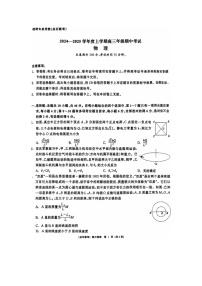 辽宁省大连市点石联考2024-2025学年高三（上）期中考试（图片版）物理试卷