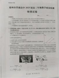 河北省沧州市多校2024-2025学年高三上学期12月月考物理试题