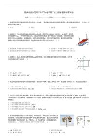 重庆市部分区2023-2024学年高二(上)期末联考物理试卷(含解析)