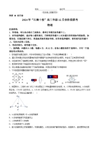 安徽省江南十校2024-2025学年高二上学期12月联考物理试题（Word版附解析）