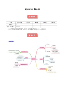 重难点09 静电场-2025年高考物理 热点 重点 难点 专练（上海专用）