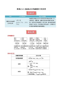 重难点19 动量观点在电磁感应中的应用-2025年高考物理 热点 重点 难点 专练（广东专用）