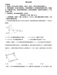 百师联考河南2024-2025学年高二上学期12月联考物理试卷及答案