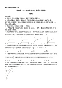 2025年八省联考高三上学期1月物理真题（河南卷）