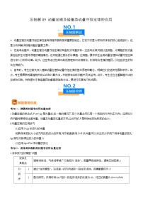 2025年新高考物理压轴题专项训练05 动量定理及碰撞类动量守恒定律的应用（Word版附解析）