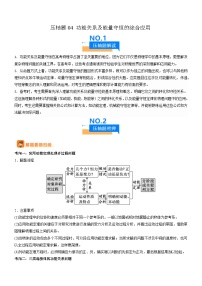 2025年新高考物理压轴题专项训练04 功能关系及能量守恒的综合应用（Word版附解析）