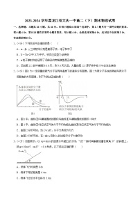 2023-2024学年黑龙江省大庆一中高二（下）期末物理试卷