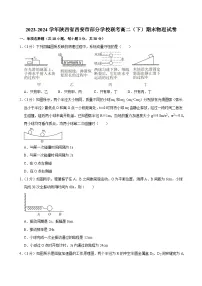 2023-2024学年陕西省西安市部分学校联考高二（下）期末物理试卷