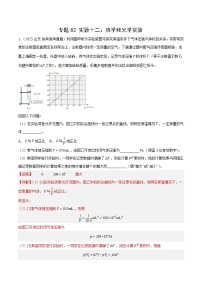 十年高考物理真题（2014-2023）分项汇编专题81实验十二：热学和光学实验（Word版附解析）