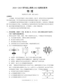 四川省名校联盟2024-2025学年高二上学期期末联考物理试题（PDF版附答案）