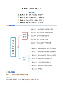 ①寒假复习-第08讲 安培力2025年高二物理寒假衔接讲练 (人教版)