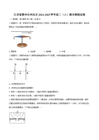 江苏省泰州市兴化市2024-2025学年高二（上）期末物理试卷
