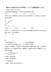 重庆市50多校2024-2025学年高二（上）月考物理试卷（12月）