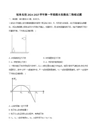 皖东名校2024-2025学年第一学期期末检测高二物理试题