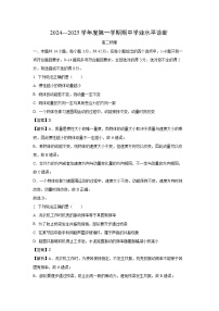 2024~2025学年山东省烟台市高二上学期11月期中考试物理试卷（解析版）