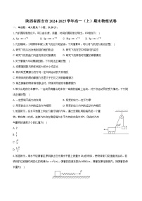 陕西省西安市2024-2025学年高一（上）期末物理试卷