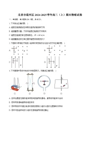 北京市通州区2024-2025学年高二（上）期末物理试卷