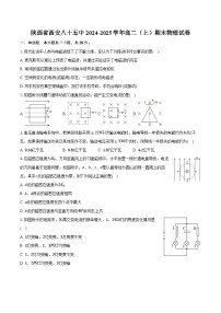 陕西省西安八十五中2024-2025学年高二（上）期末物理试卷