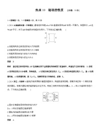 热点10　磁场的性质 --2025年高考物理大二轮复习考前特训（专练）