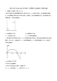 安徽省皖东名校2024-2025学年第一学期期末检测高二 物理试题