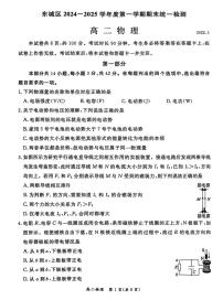 北京市东城区2024-2025学年高二上学期期末考试物理试卷（PDF版附答案）