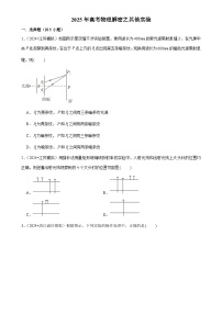 2025年高考物理解密之考点专题训练24其他实验（Word版附解析）